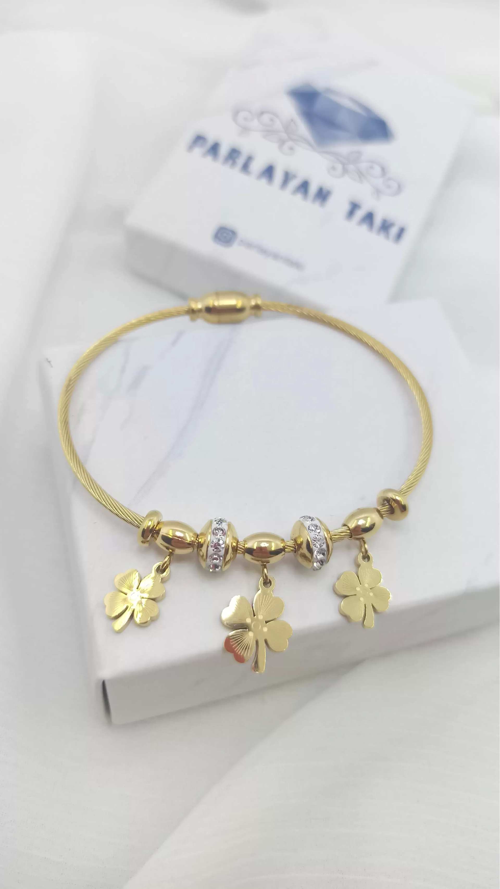 GOLD YONCA CHARM BİLEKLİK